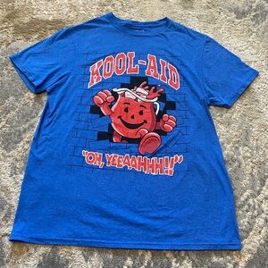 Vintage Kool-Aid Man mascot bursting through brick wall “Oh, Yeeaahh!! Tee M